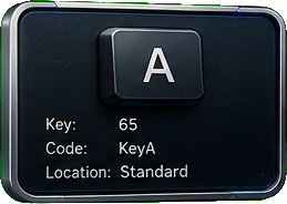 Keycode Info
